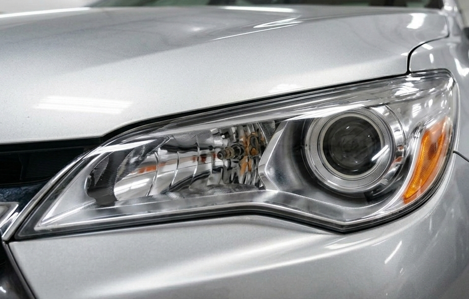 After headlight restoration